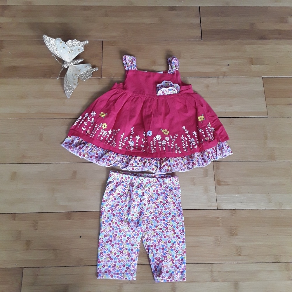 Frilly Floral Outfit